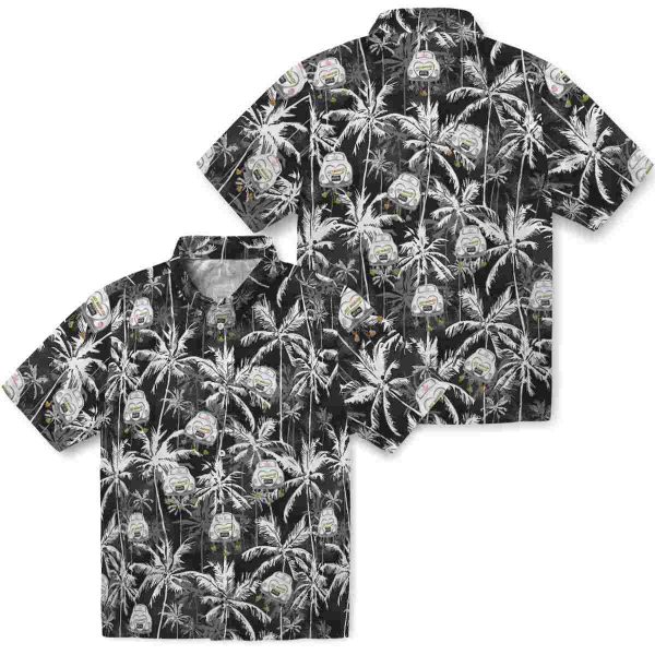 Wedding Palm Pattern Hawaiian Shirt Latest Model