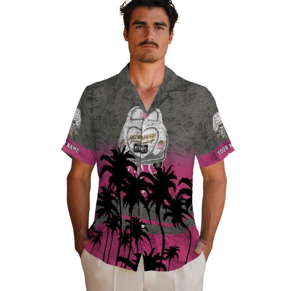 Wedding Sunset Pattern Hawaiian Shirt High quality