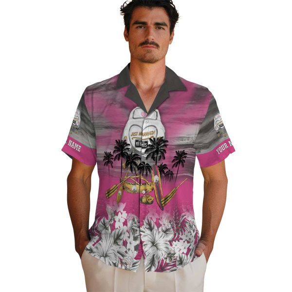 Wedding Tropical Canoe Hawaiian Shirt High quality