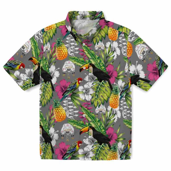 Wedding Tropical Toucan Hawaiian Shirt Best selling