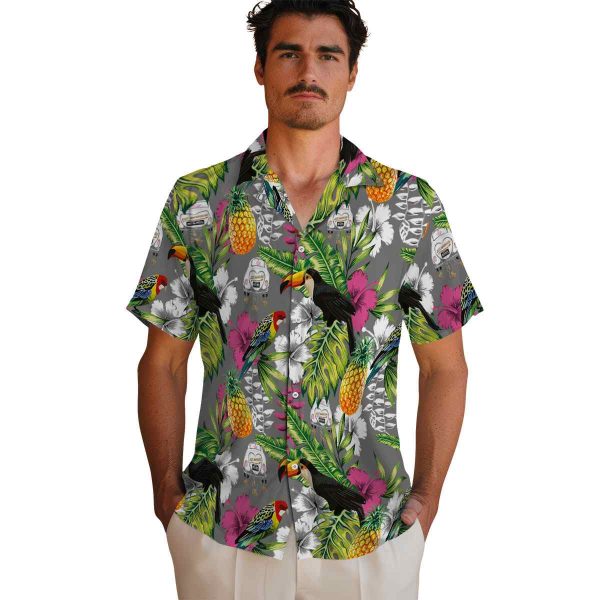 Wedding Tropical Toucan Hawaiian Shirt High quality