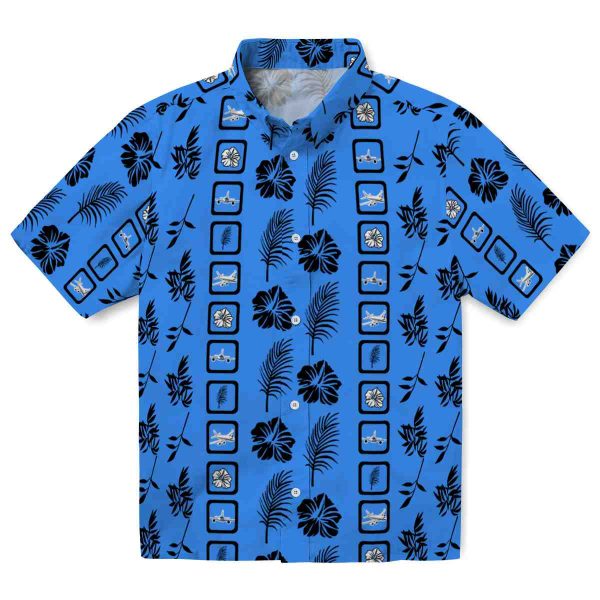 Aviation Framed Floral Hawaiian Shirt Best selling