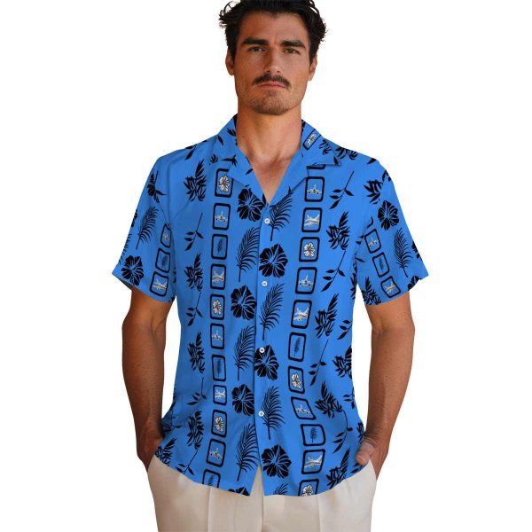 Aviation Framed Floral Hawaiian Shirt High quality