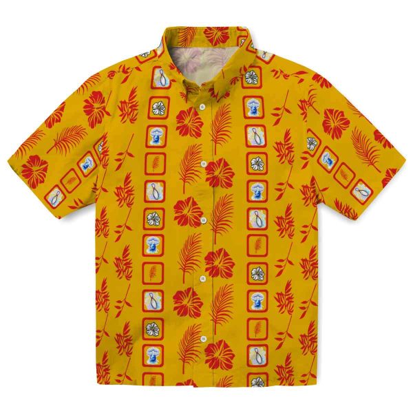 Bowling Framed Floral Hawaiian Shirt Best selling