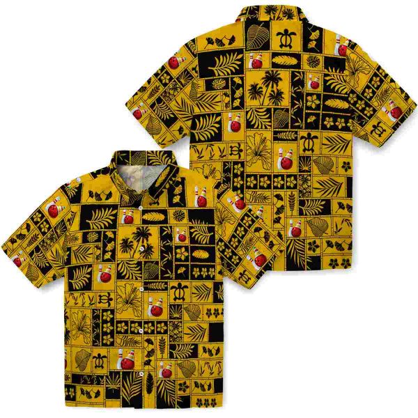 Bowling Tropical Patchwork Hawaiian Shirt Latest Model