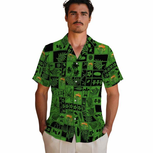 Cactus Tropical Patchwork Hawaiian Shirt High quality