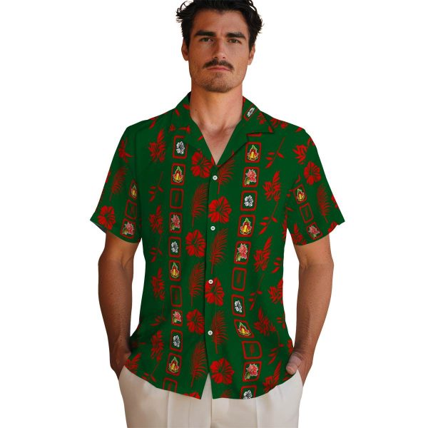 Christmas Framed Floral Hawaiian Shirt High quality