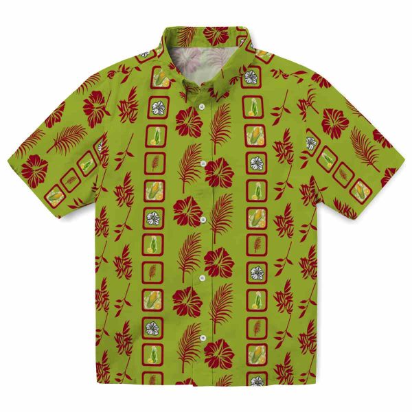 Corn Framed Floral Hawaiian Shirt Best selling