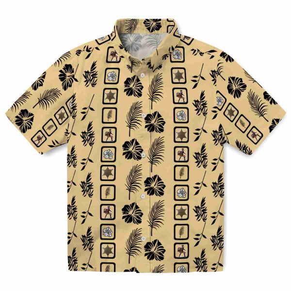 Cowboy Framed Floral Hawaiian Shirt Best selling