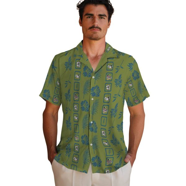 Duck Framed Floral Hawaiian Shirt High quality