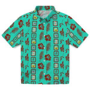 Easter Framed Floral Hawaiian Shirt Best selling