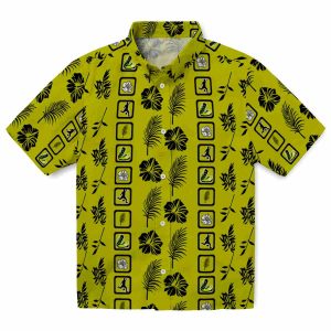 Football Framed Floral Hawaiian Shirt Best selling