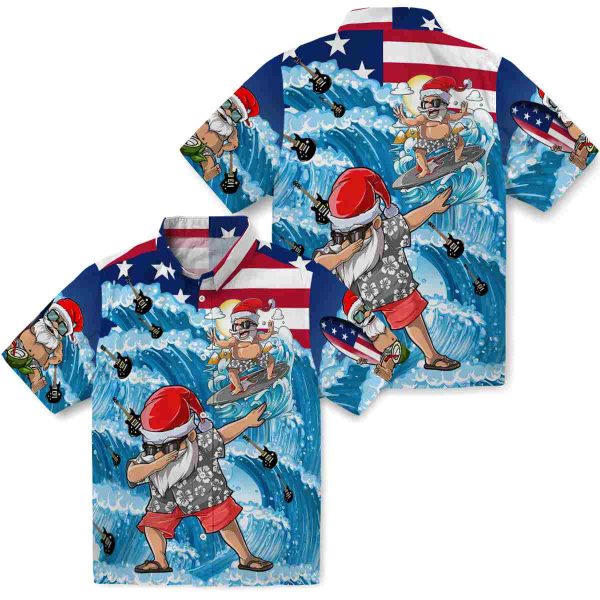 Guitar Surfing Santa Hawaiian Shirt Latest Model