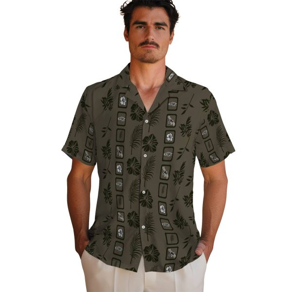 Gun Framed Floral Hawaiian Shirt High quality