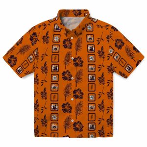 Halloween Framed Floral Hawaiian Shirt Best selling