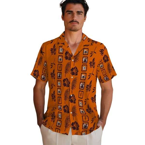 Halloween Framed Floral Hawaiian Shirt High quality