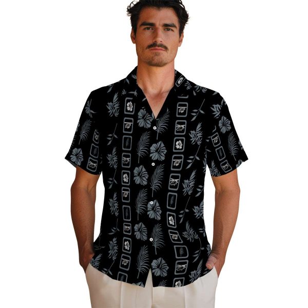 Helicopter Framed Floral Hawaiian Shirt High quality