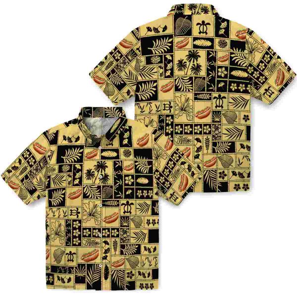 Hot Dog Tropical Patchwork Hawaiian Shirt Latest Model