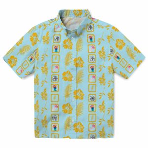 Jellyfish Framed Floral Hawaiian Shirt Best selling