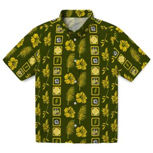 Lemon Framed Floral Hawaiian Shirt Best selling