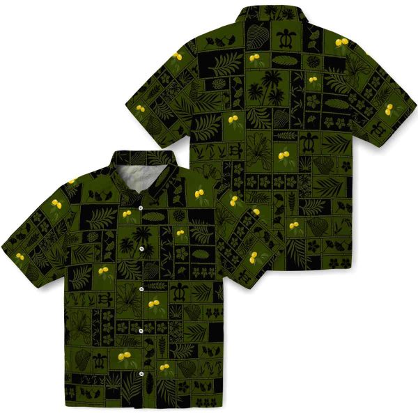 Lemon Tropical Patchwork Hawaiian Shirt Latest Model