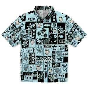 Penguin Tropical Patchwork Hawaiian Shirt Best selling