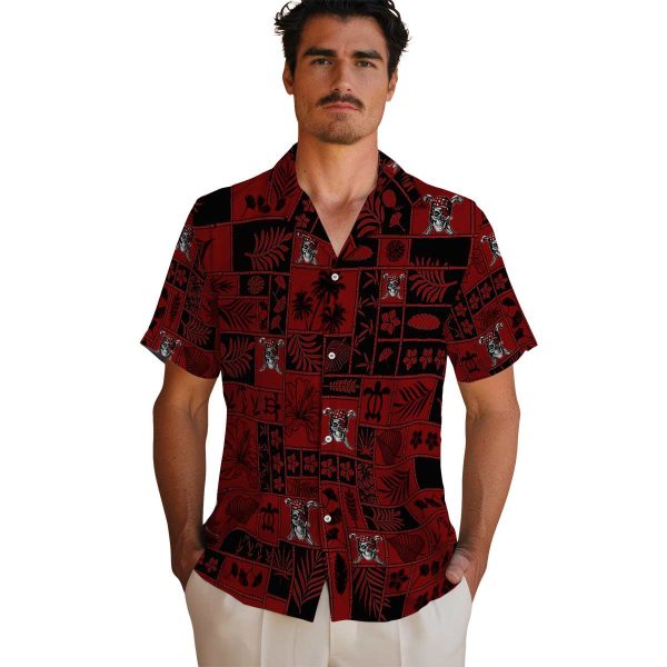 Pirate Tropical Patchwork Hawaiian Shirt High quality