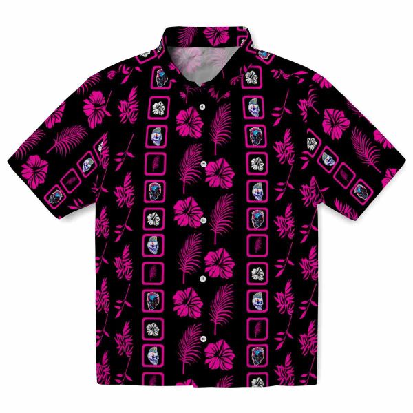 Punk Framed Floral Hawaiian Shirt Best selling