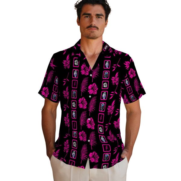 Punk Framed Floral Hawaiian Shirt High quality