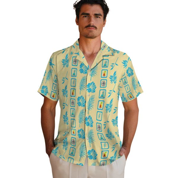 Surf Framed Floral Hawaiian Shirt High quality