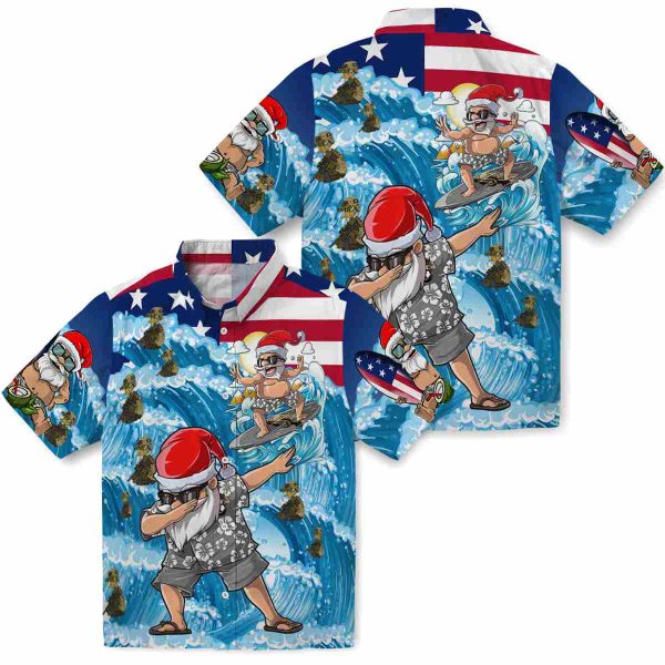 Tactical Surfing Santa Hawaiian Shirt Latest Model