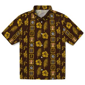 Tiki Framed Floral Hawaiian Shirt Best selling