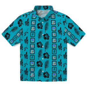 Turtle Framed Floral Hawaiian Shirt Best selling