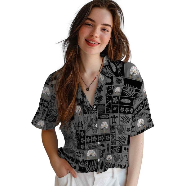 Wedding Tropical Patchwork Hawaiian Shirt Trendy