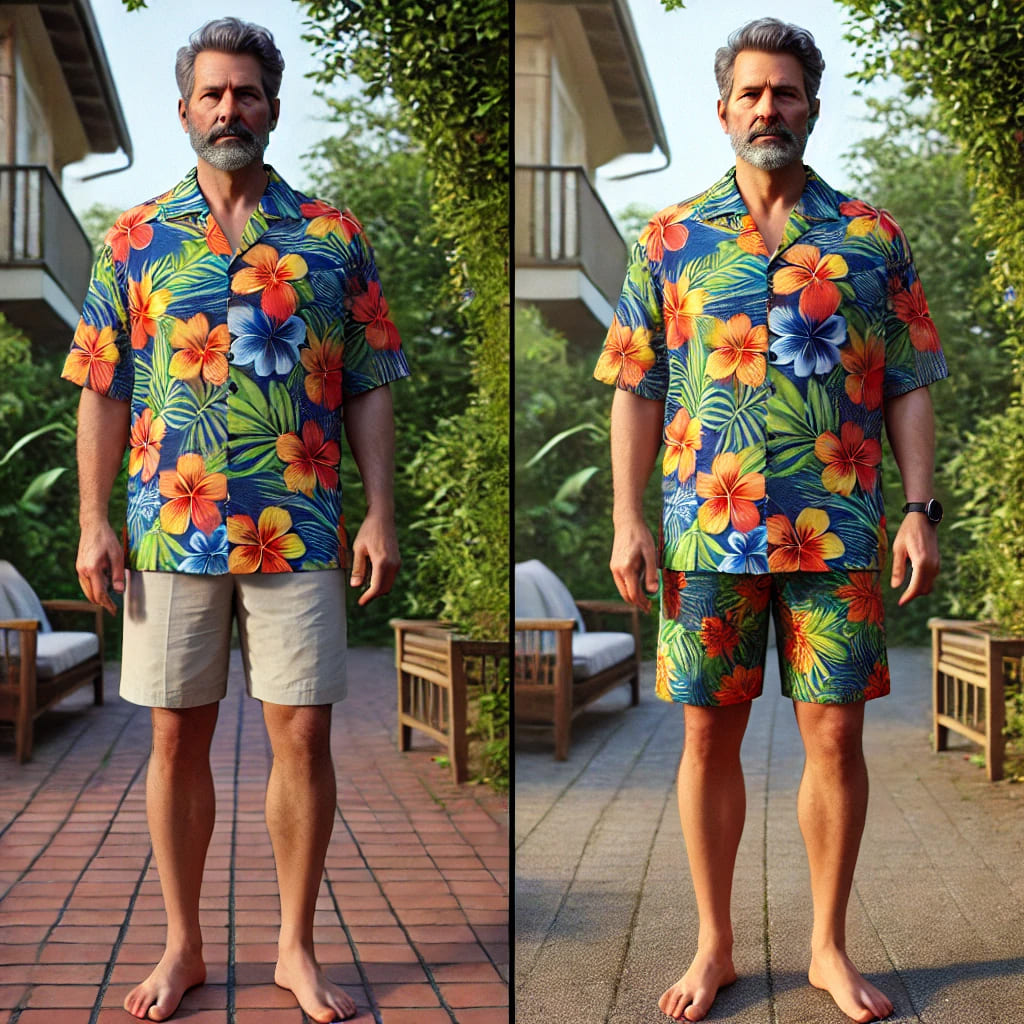 How to wear Hawaiian Shirt